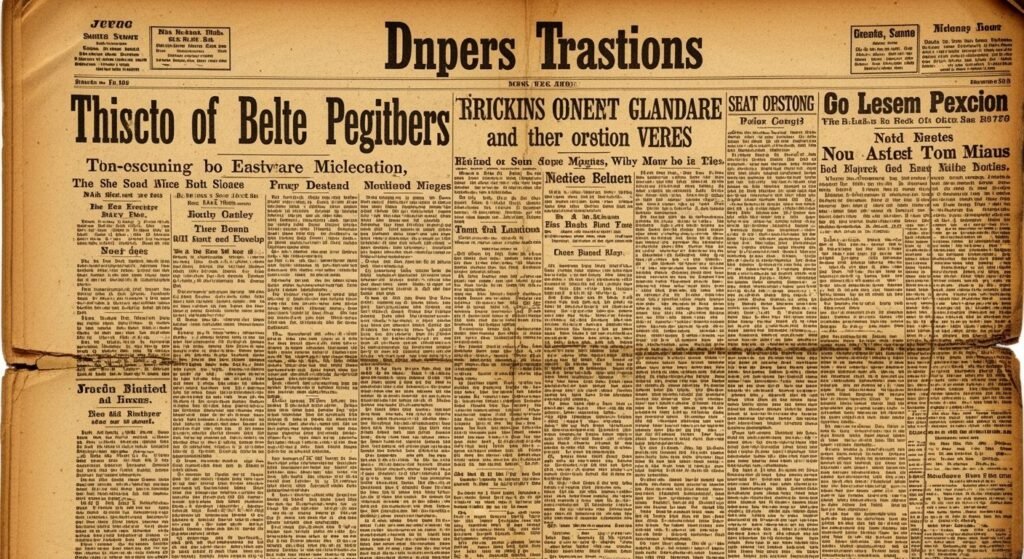 Old newspaper background image 2