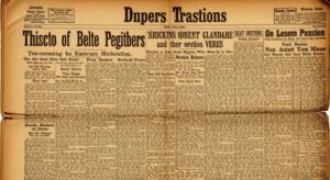 Old newspaper background image 2
