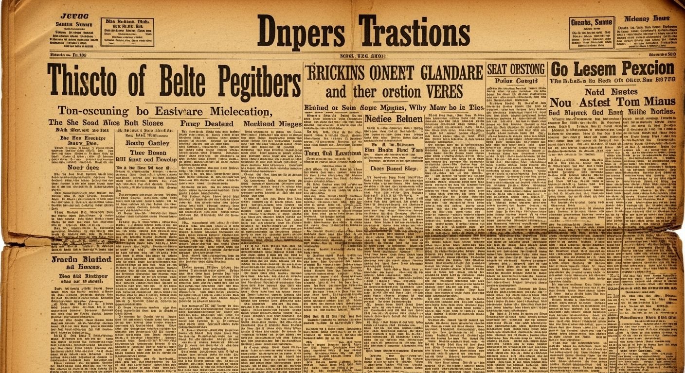 Old newspaper background image 2