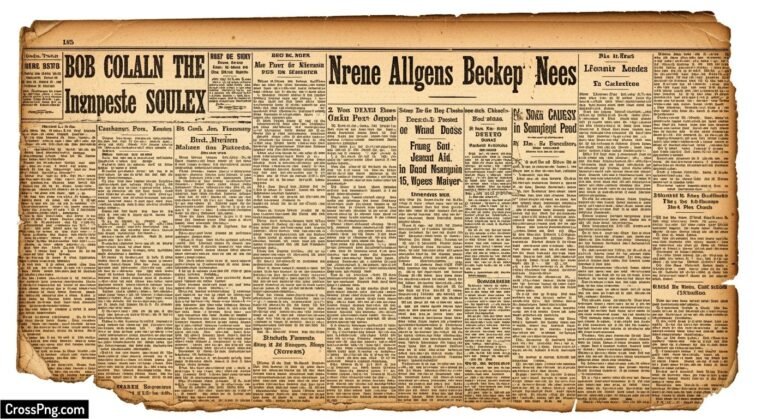 Old newspaper background image 2