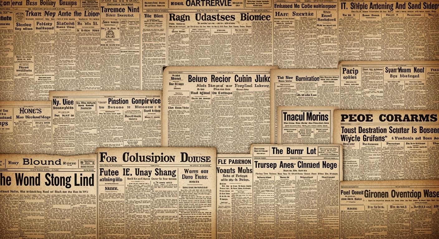 Old newspaper background image 3