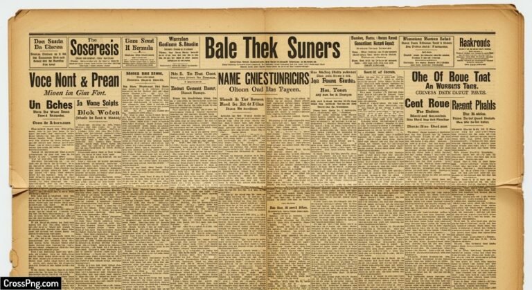 Old newspaper background image 3
