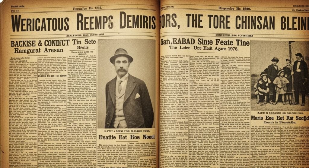 Old newspaper background image 4