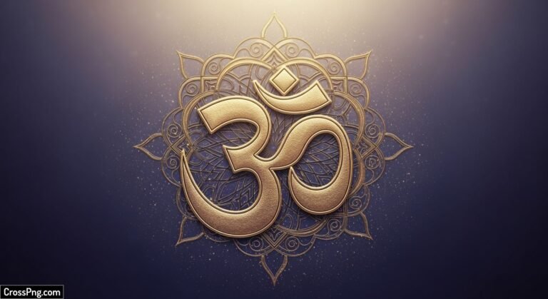 Om background image