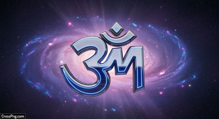 Om background image