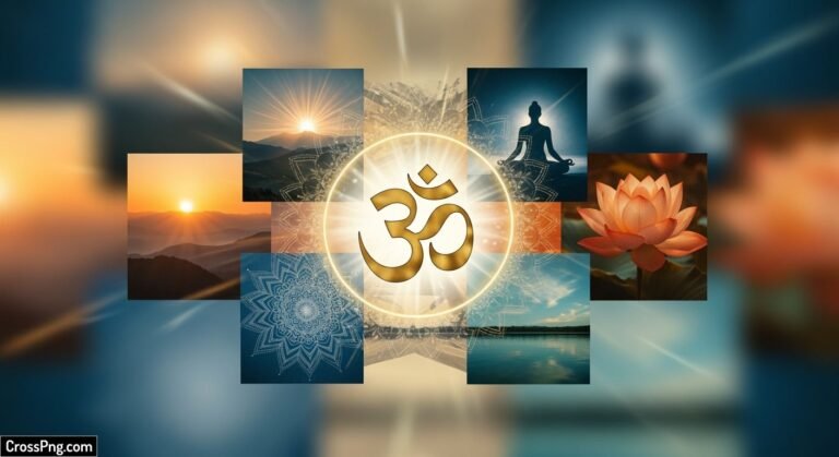 Om background images image