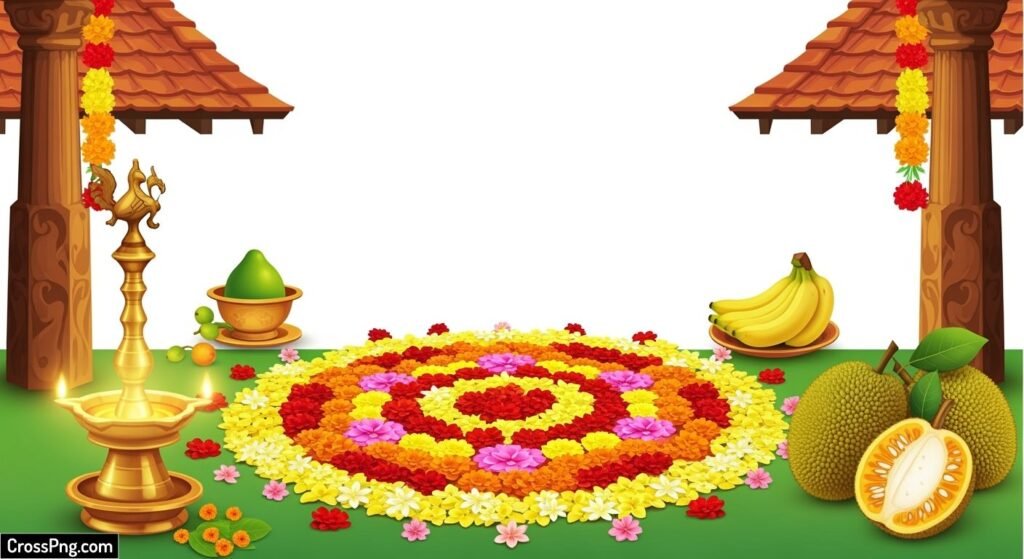 Onam background png image 2