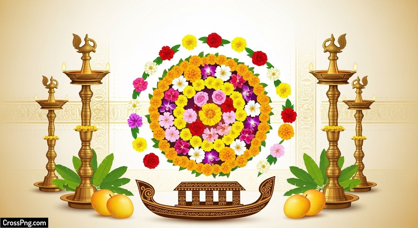 Onam background png image