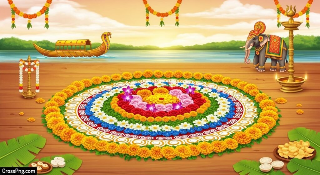 Onam poster background image