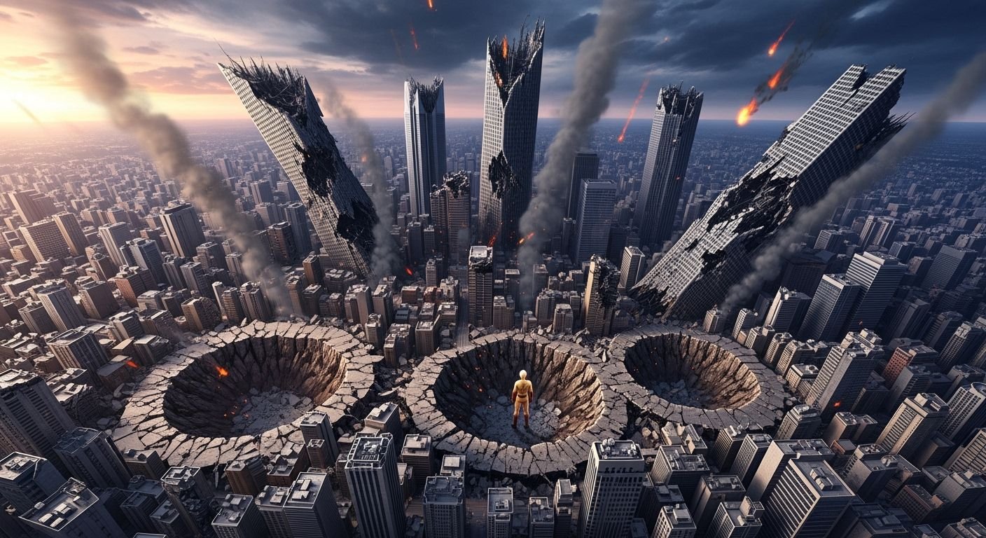 One punch man background image 2