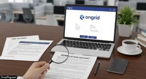 Ongrid background verification image