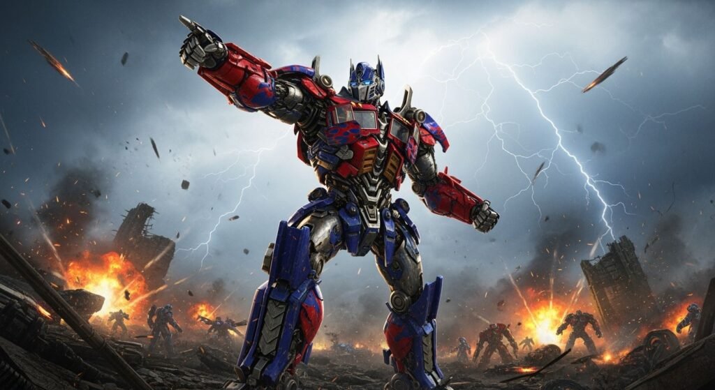 Optimus prime background image