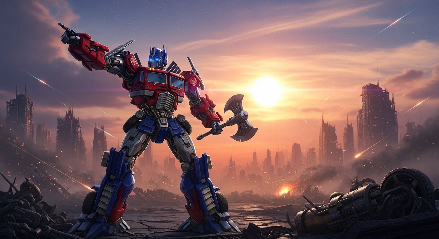 Optimus prime background image 4