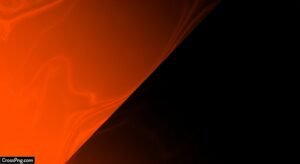 Orange and black background image