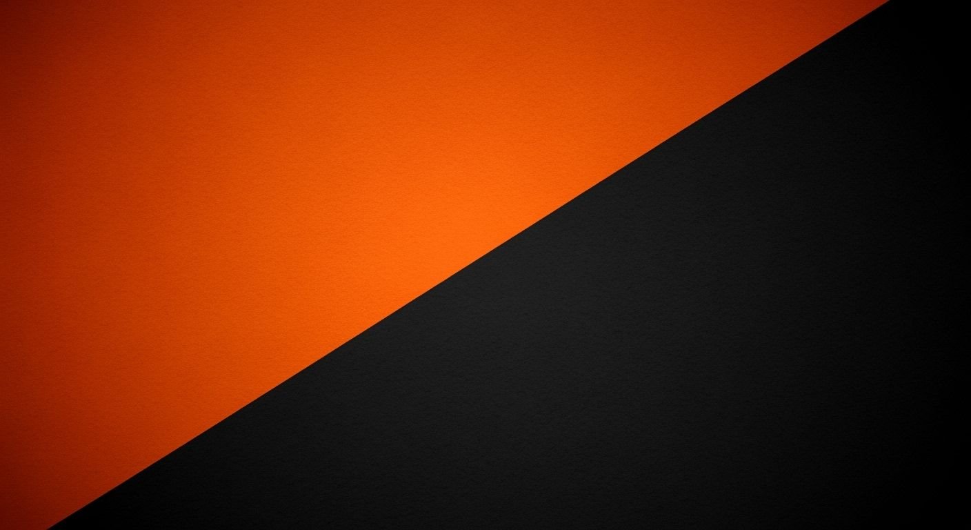 Orange and black background image 3