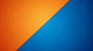 Orange and blue background image 3