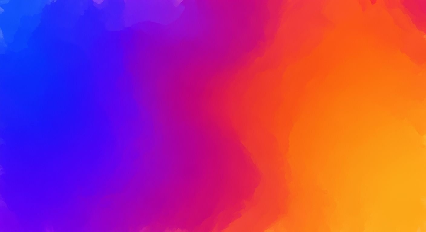 Orange and blue background image