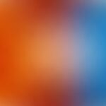 Orange and blue gradient background image