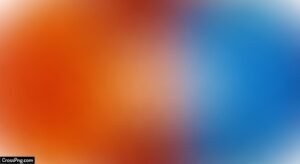 Orange and blue gradient background image