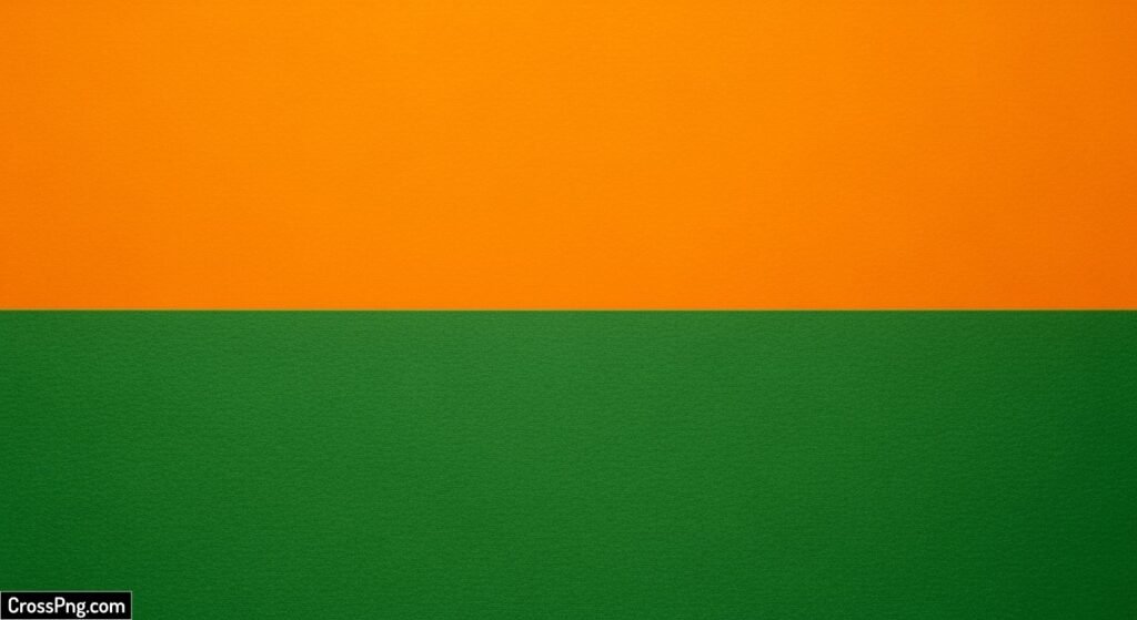 Orange and green background image 3