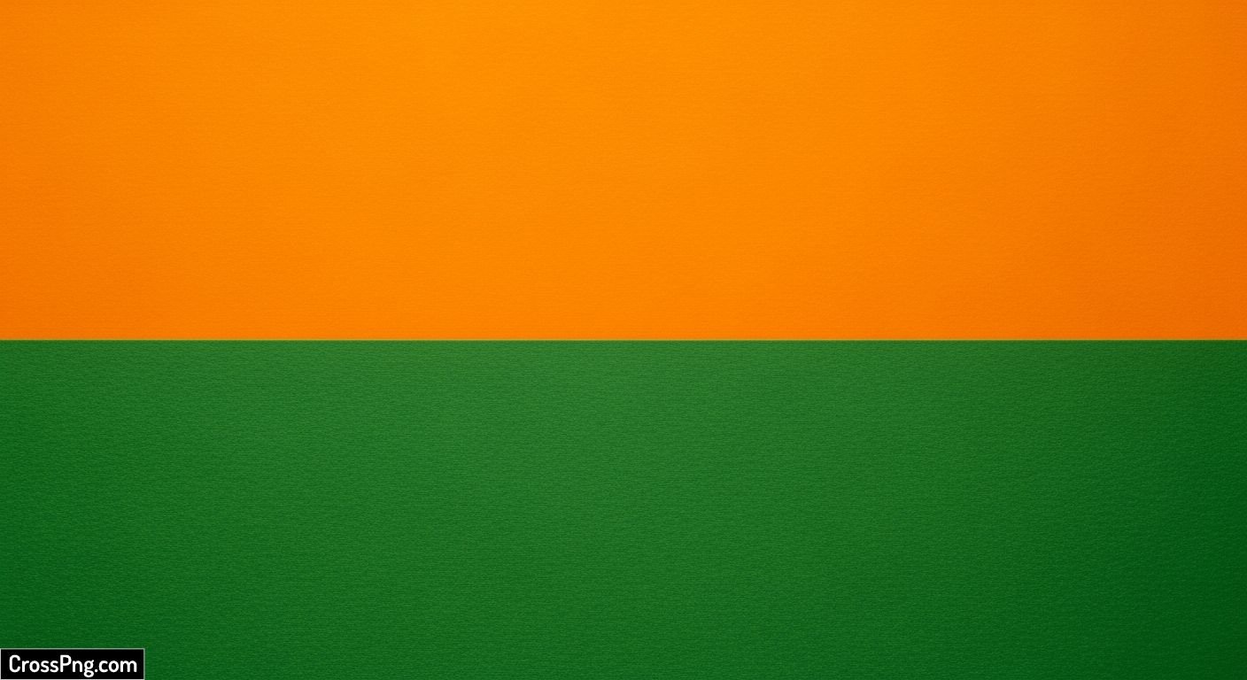 Orange and green background image 3