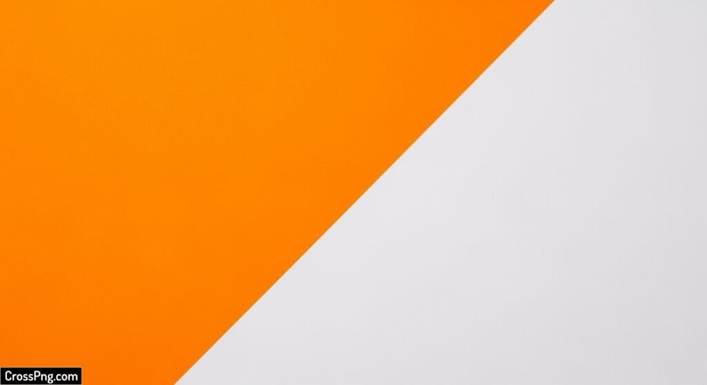 Orange and white background image