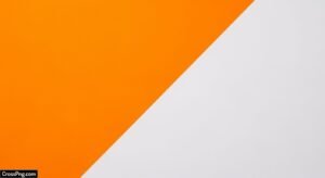 Orange and white background image