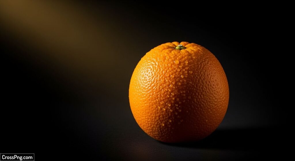 Orange black background image