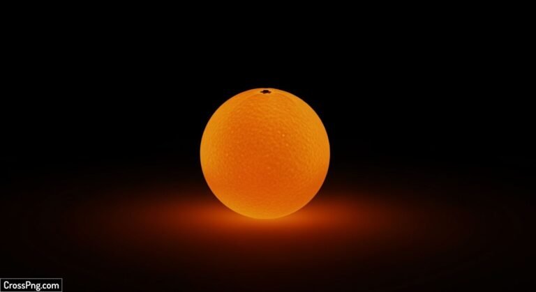 Orange black background image 2