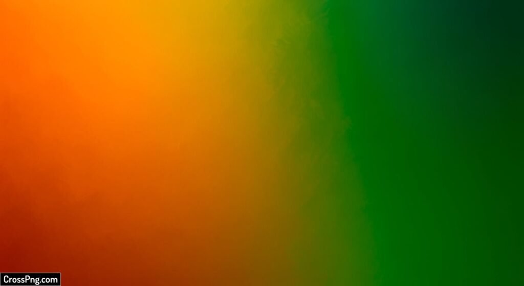 Orange green background image