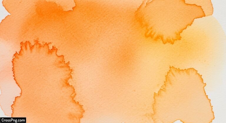 Orange watercolor background image
