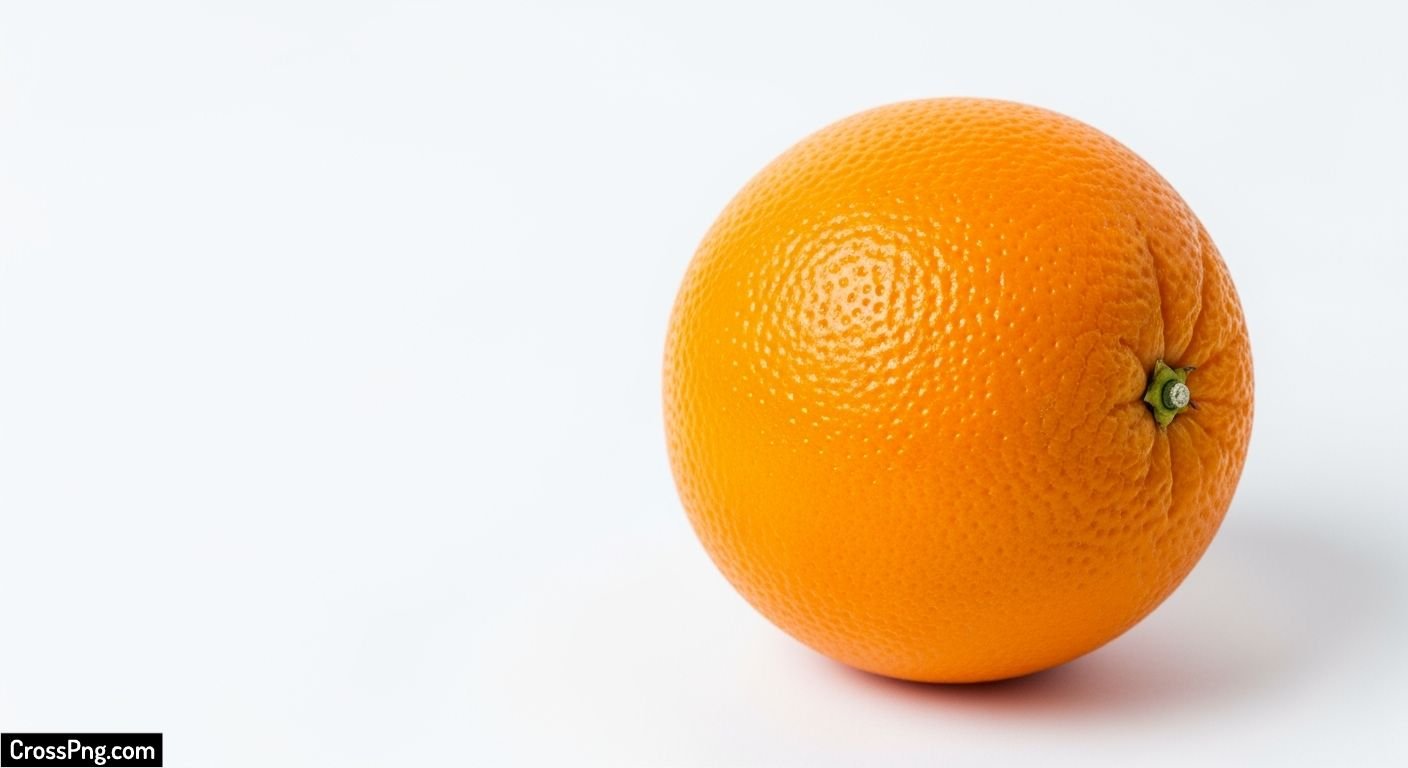 Orange white background image 2
