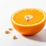 Orange white background image 3
