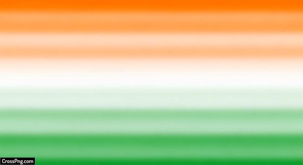 Orange white green background image
