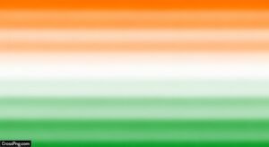 Orange white green background image