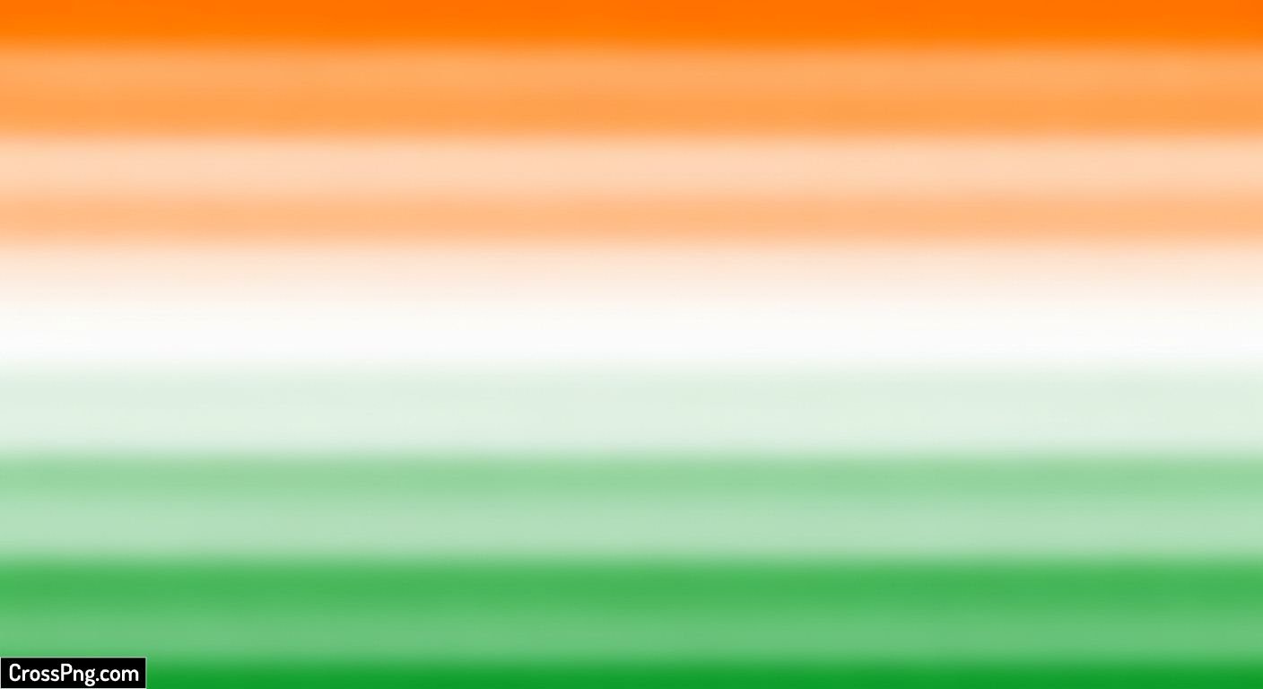 Orange white green background image