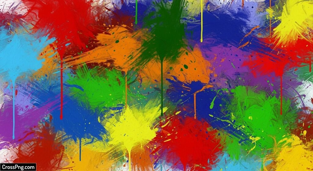 Paint brush background image
