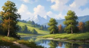 Painting background hd image 2