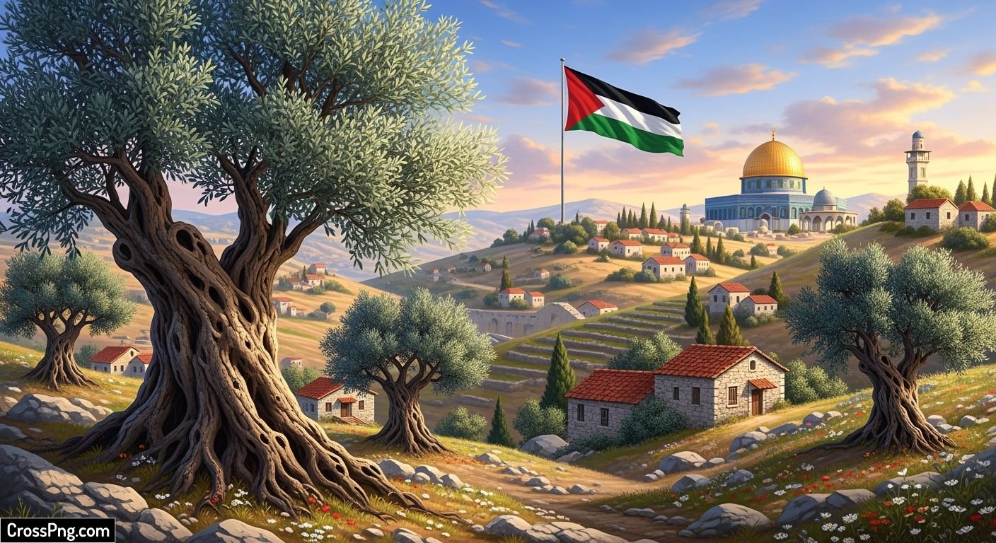 Palestine background image 2