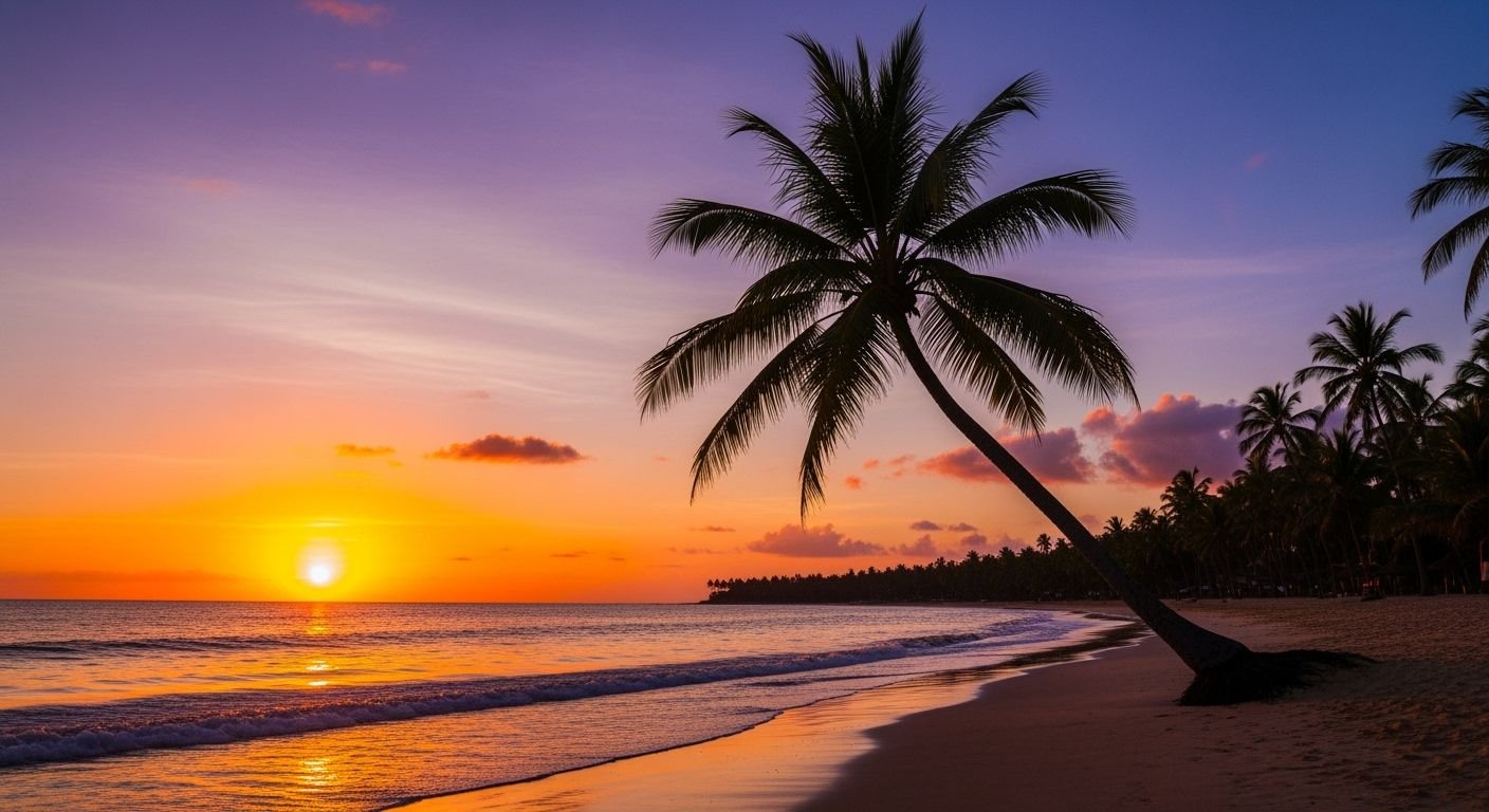 Palm tree background image 2