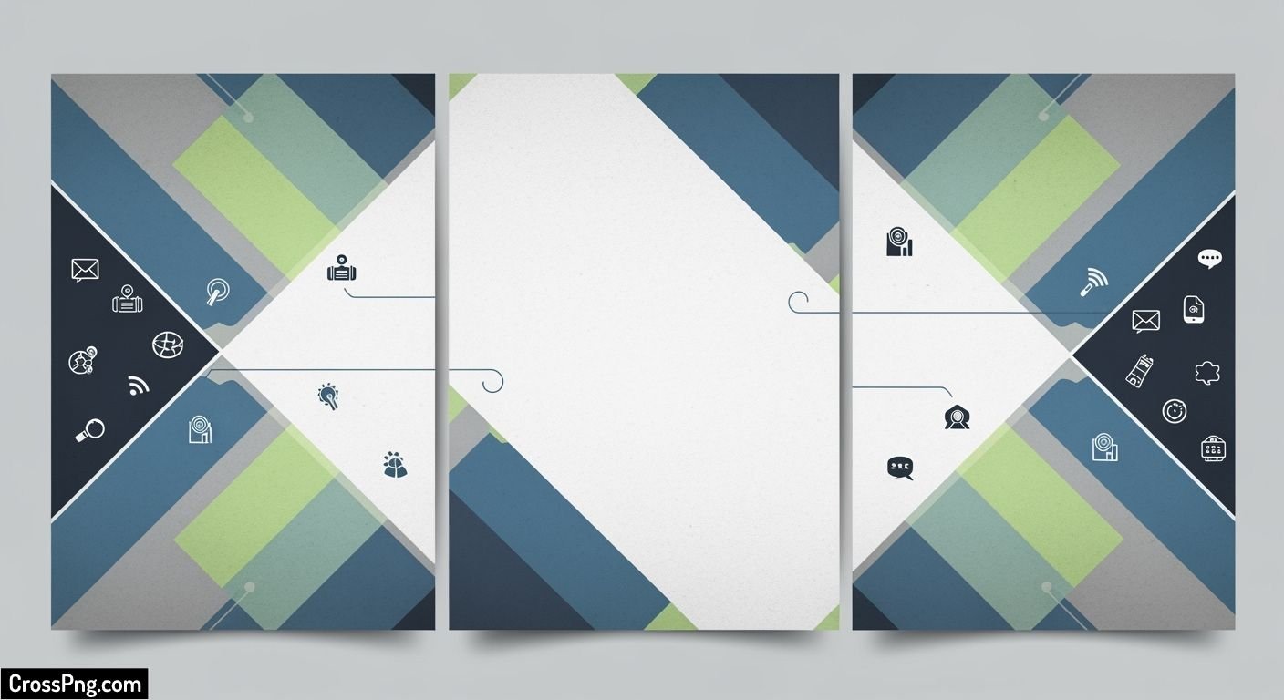 Pamphlet design background image 2