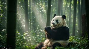 Panda background image