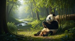 Panda background image