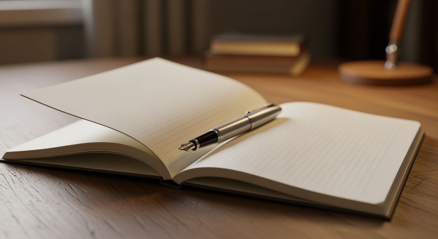 Paper notebook background image 2