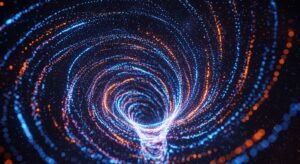 Particle vortex background image 4