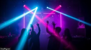 Party club background image