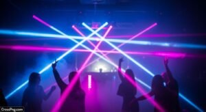 Party club background image