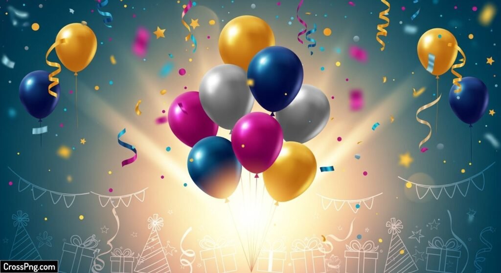 Party invitation background image 3