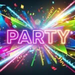 Party poster background image 2