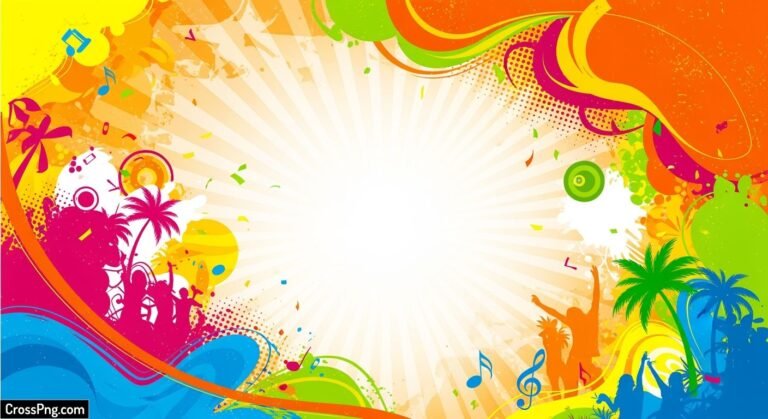 Party poster background image 3